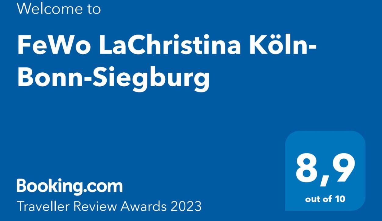 Fewo Lachristina Koeln-Bonn-Siegburg Troisdorf Exterior foto